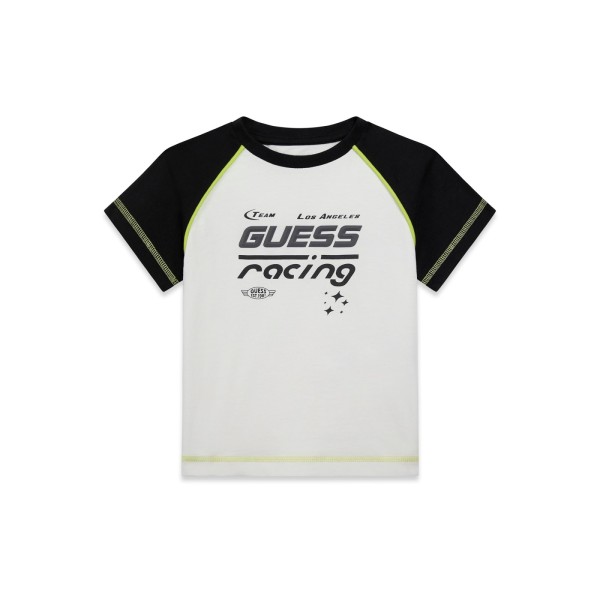 Μπλούζα αγόρι λευκή Guess