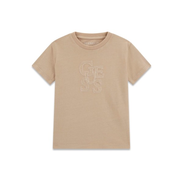 Μπλούζα αγόρι μπεζ Guess