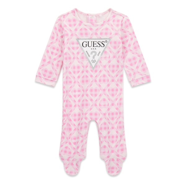 Φορμάκι κορίτσι ροζ καρδιές Guess