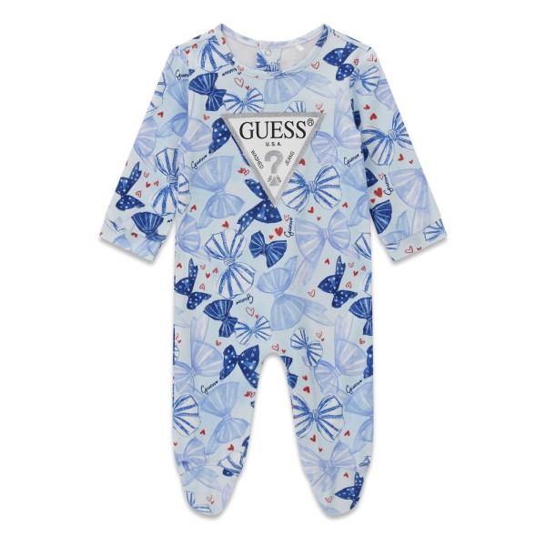 Φορμάκι κορίτσι γαλάζιο φιόγκους Guess