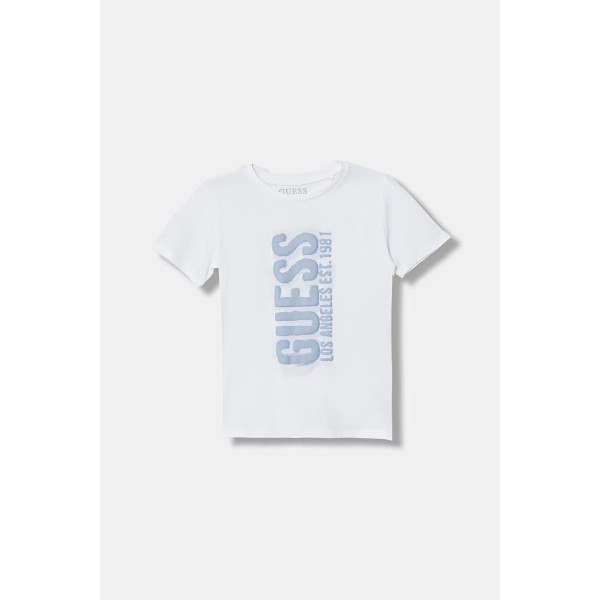 Μπλούζα αγόρι άσπρη Guess