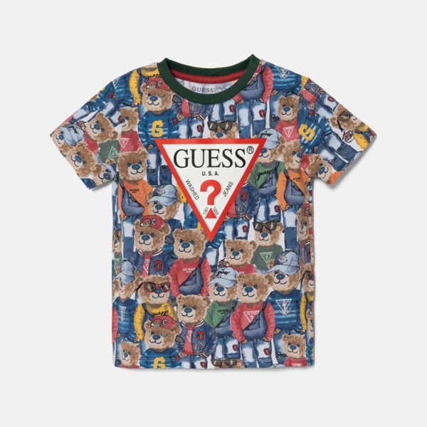 Μπλούζα αγόρι με αρκουδάκια Guess
