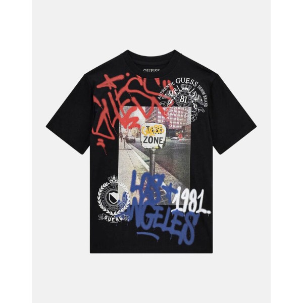 Μπλούζα αγόρι με σχέδιο Guess