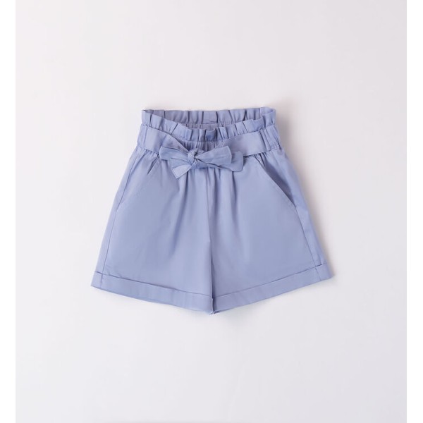 Σορτσάκι κορίτσι ψηλόμεσο γαλάζιο I DO