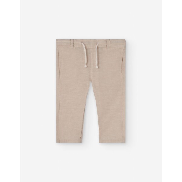 Παντελόνι αγόρι λινό μπεζ Losan