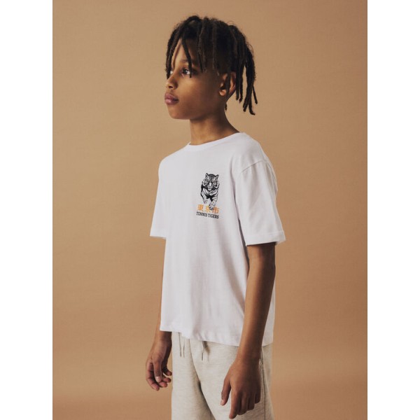 Μπλούζα αγόρι λευκή Name it