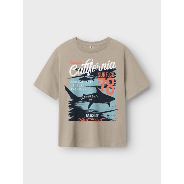 Μπλούζα αγόρι μπεζ Name it