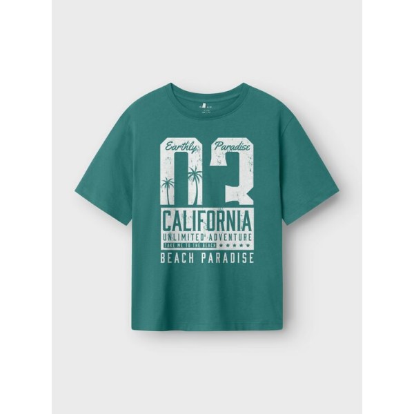 Μπλούζα αγόρι πράσινη Name it Μπλούζα αγόρι πράσινη Name it