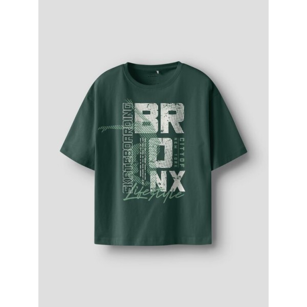 Μπλούζα αγόρι πράσινη Name it