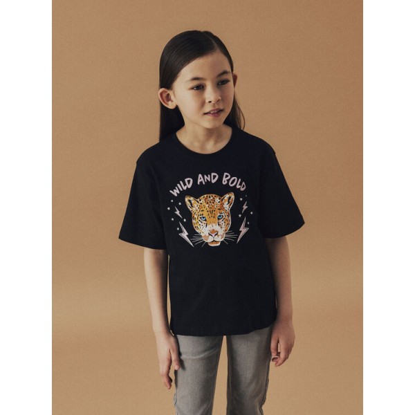 Μπλούζα κορίτσι μαύρο Name it