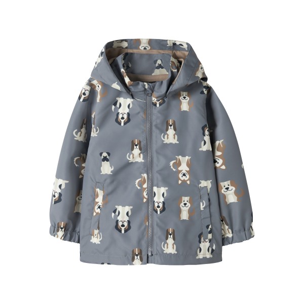 Μπουφάν αντιανεμικό αγόρι με σκυλάκια Name it