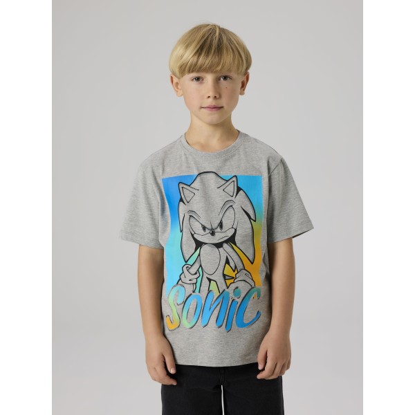 Μπλούζα αγόρι με σχέδιο sonic Name it