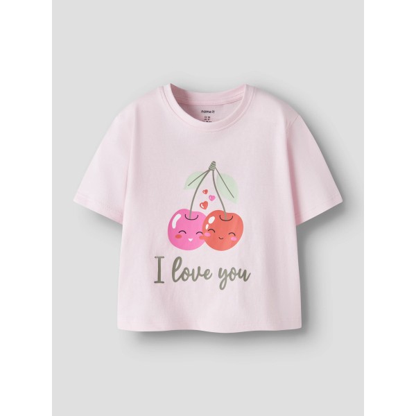 Μπλούζα κορίτσι ροζ Name it