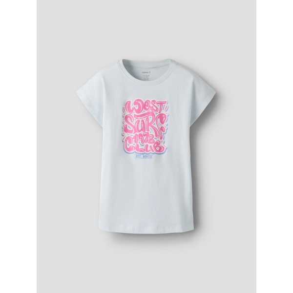 Μπλούζα κορίτσι γαλάζια Name it