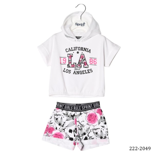 Σετ μπλουζάκι και σορτς Sprint