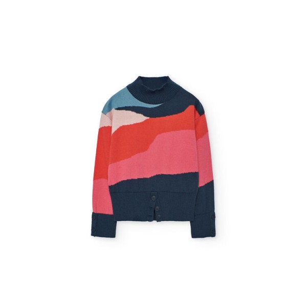 Μπλούζα πλεκτή για κορίτσι Boboli