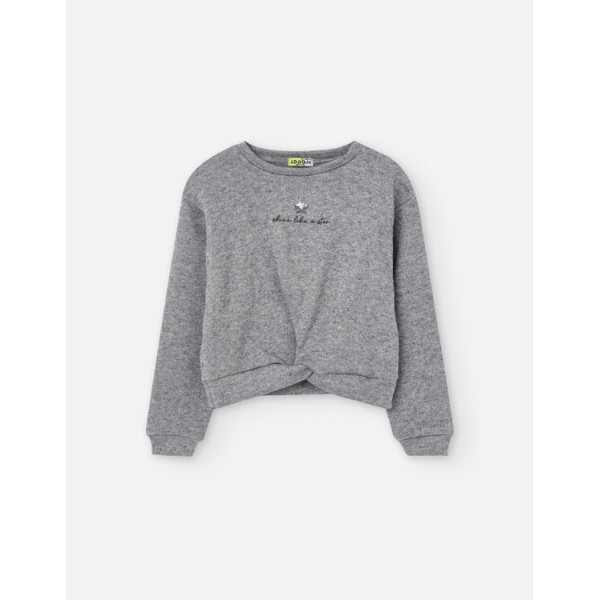 Μπλούζα κορίτσι γκρι Losan