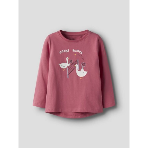 Μπλούζα λεπτή κορίτσι ροζ Name it