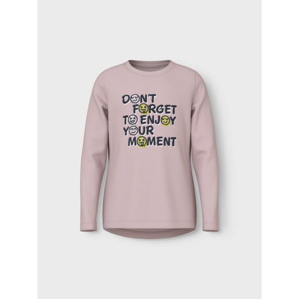 Μπλούζα λεπτή κορίτσι ροζ Name it